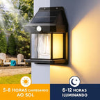 Luminária de Led Solar Inteligente À Prova d'água