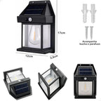 Luminária de Led Solar Inteligente À Prova d'água