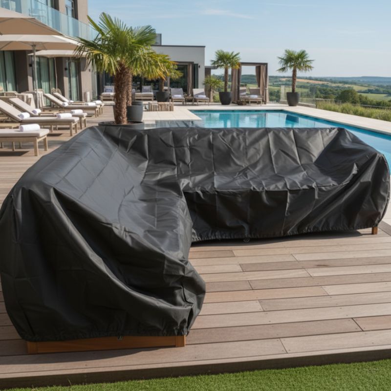 Capa Impermeável para Sofá em L Sofá de Canto