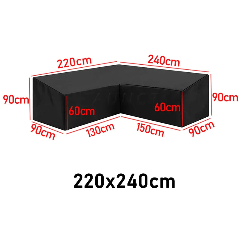 Capa Impermeável para Sofá em L Sofá de Canto