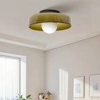 Luminária Plafon de Vidro Moderno Nórdica