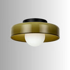 Luminária Plafon de Vidro Moderno Nórdica