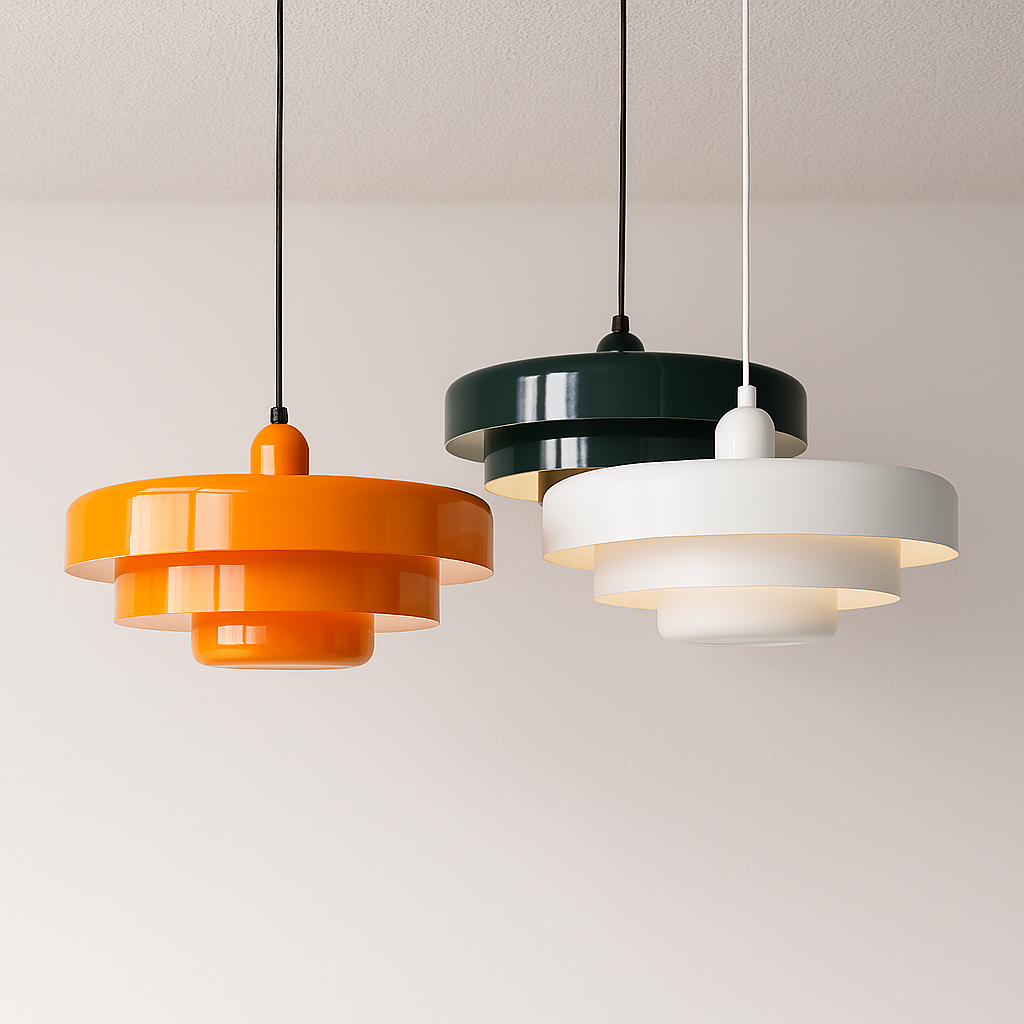 Luminária Pendente Retrô Arquiteto Medieval