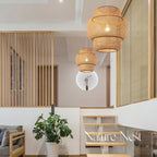 Luminária Pendente Bambu