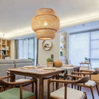 Luminária Pendente Bambu