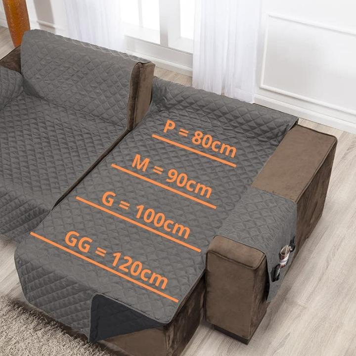 Protetor de Sofá Retrátil 2 Lugares/Módulos