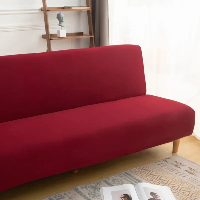 Capa para Sofá Cama sem braço Reclinável - Vinho