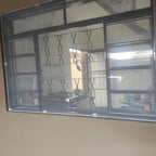 Tela Mosquiteira para Janela Removível Branca