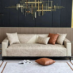 Capa de Sofá à Prova d’Água e Anti-Arranhões Premium Marrom