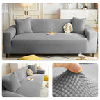 Capa Sofá Retrátil Semi Impermeável - Tecido Jacquard