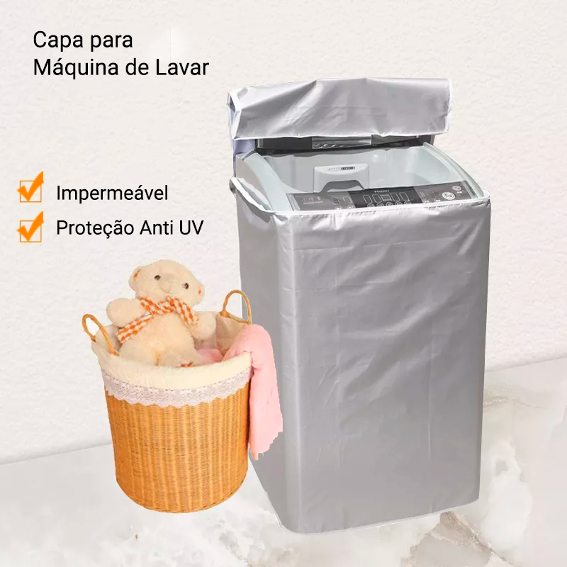 Capa para Máquina de Lavar Impermeável