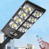 Luminária Solar 300W Externa com Sensor e Controle Remoto